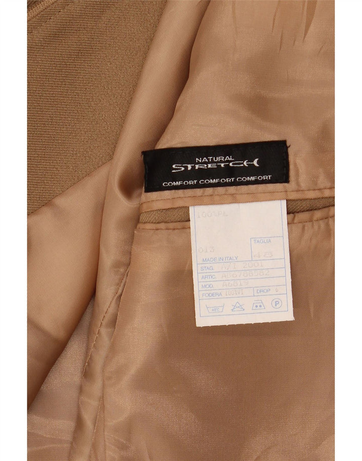 Chaqueta Blazer Mujer VINTAGE IT 48 XL Poliéster Marrón