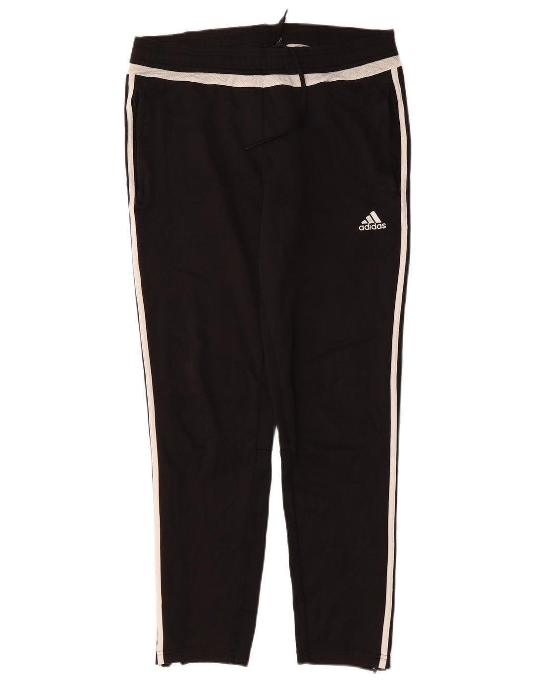 ADIDAS Mujer Climacool Chándal Pantalones UK 16/18 Grande Negro Poliéster