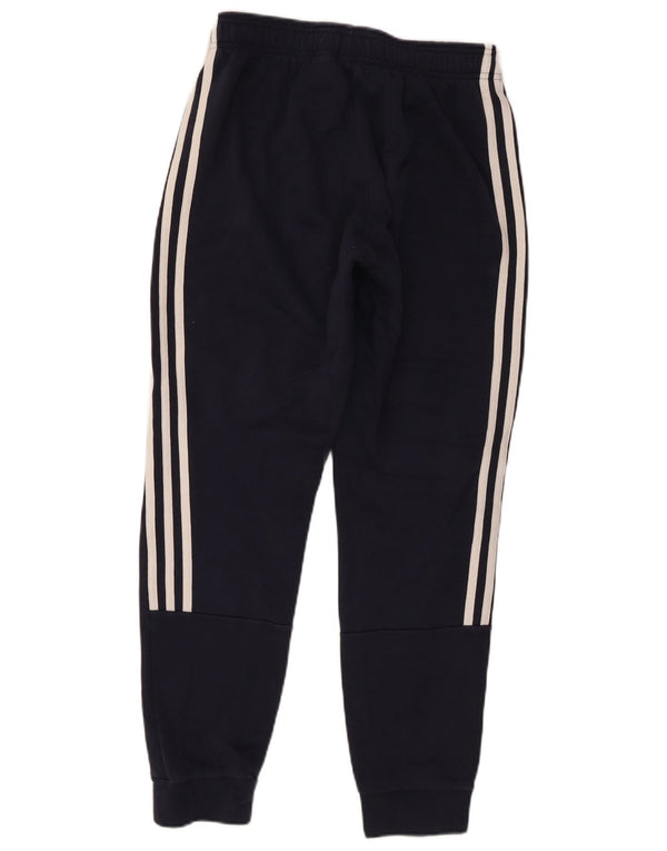 Adidas Hombre Pantalones De Chándal Joggers Small Azul Marino Algodón
