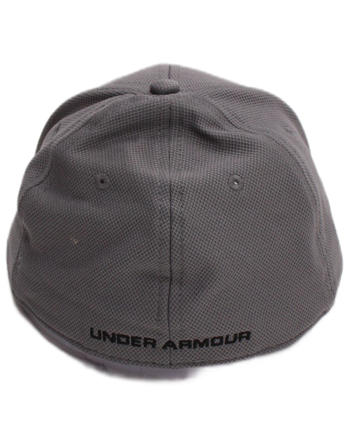 Gorra de béisbol Under Armour para hombre, poliéster gris pequeño/mediano