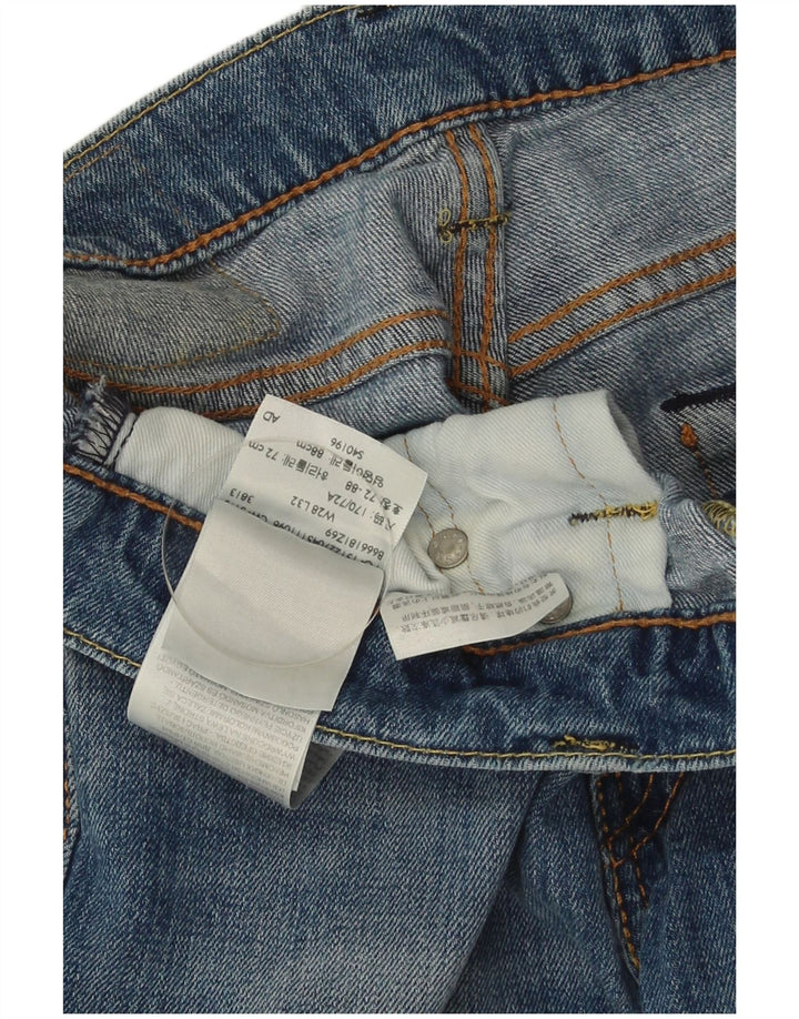 Levi's Hombre 511 Slim Jeans W28 L32 Algodón Azul