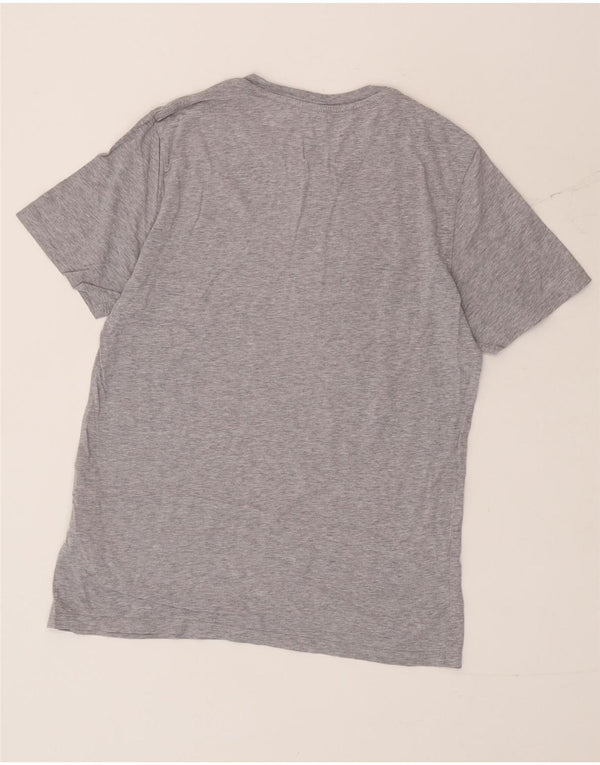 Levi's Hombre Camiseta Gráfica Top Algodón Gris Medio