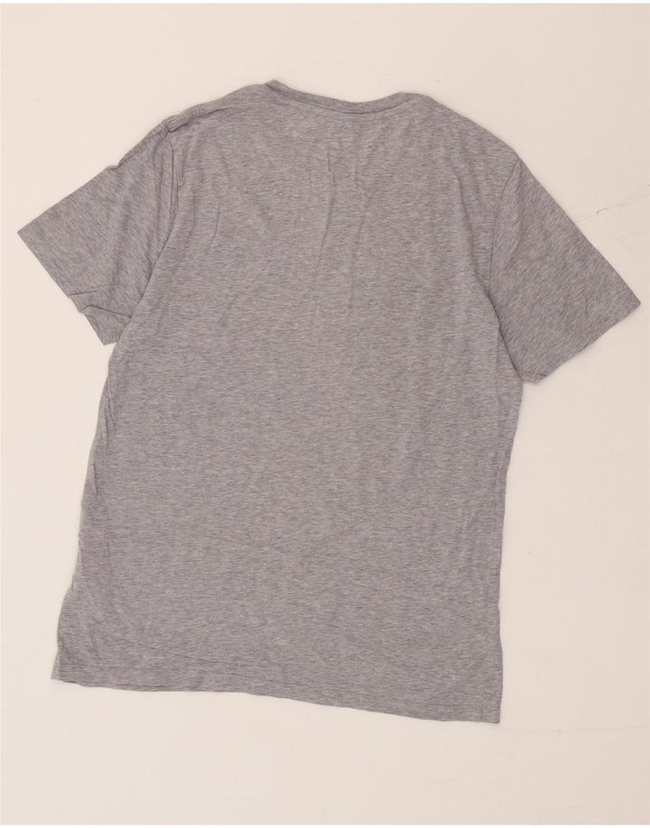 Levi's Hombre Camiseta Gráfica Top Algodón Gris Medio