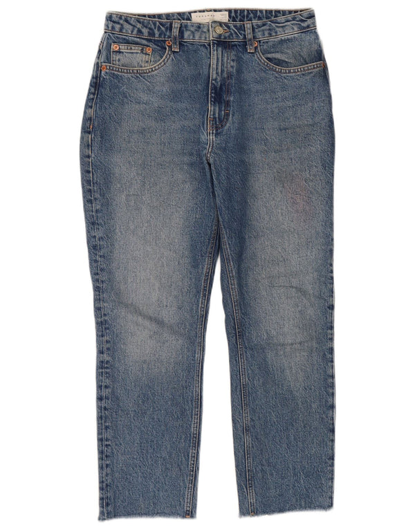 Vaqueros recortados para mujer Topshop W28 L24 Algodón azul