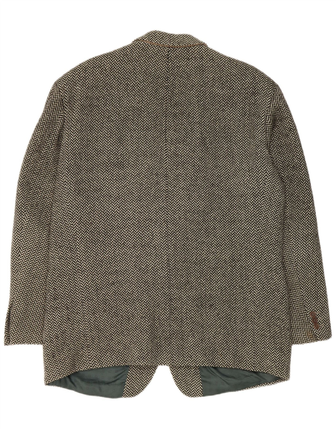 Hugo Boss Chaqueta tipo blazer de 2 botones para hombre EU 56 3XL Espiga negra