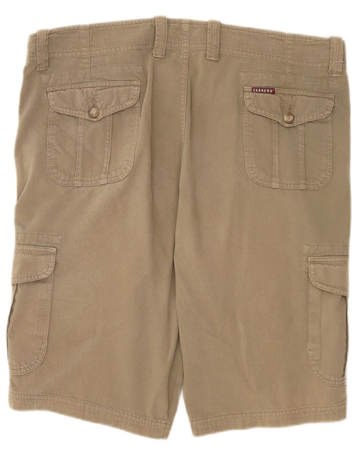 Carrera Mens 618 Shorts Cargo W40 XL Algodón Caqui