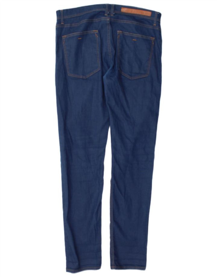 Zara Vaqueros Slim para Hombre EU 46 XL W36 L34 Azul