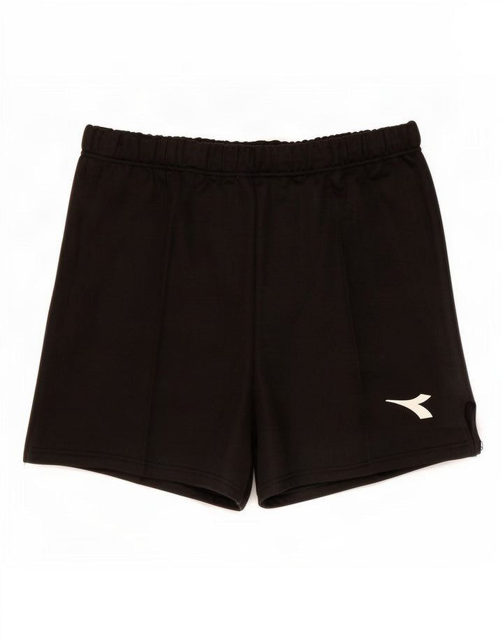 Diadora Pantalón Corto Deportivo Hombre Small Negro Poliéster