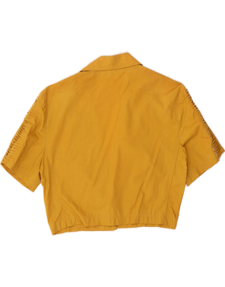 VINTAGE Womens 2 Piece Skirt Set UK 14 Medium W28 Yellow Vintage Vintage and Second-Hand Vintage from Messina Hembry 