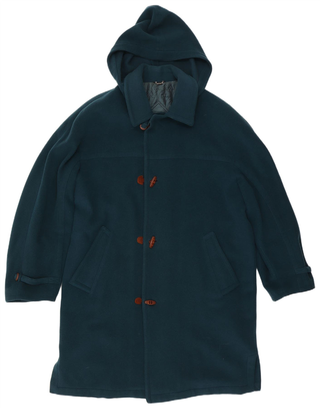 Pal Zileri Trenca con capucha para hombre IT 52 XL Lana azul