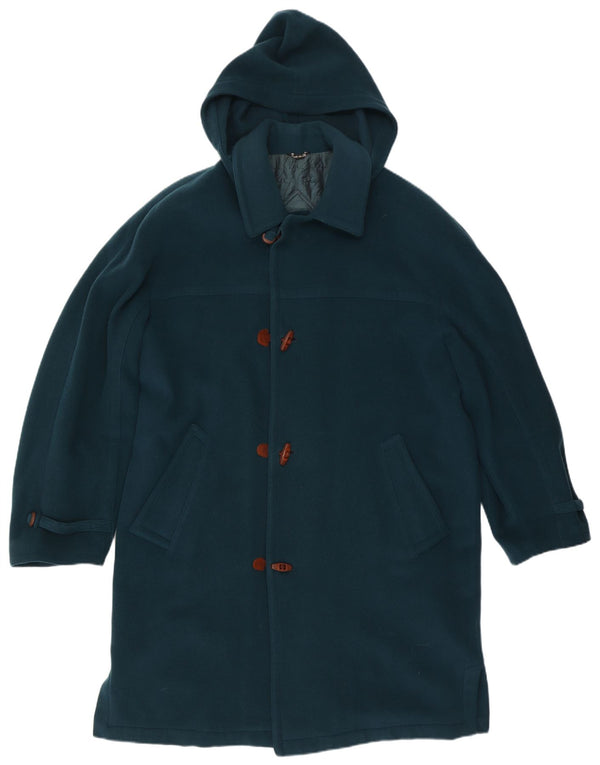 Pal Zileri Trenca con capucha para hombre IT 52 XL Lana azul
