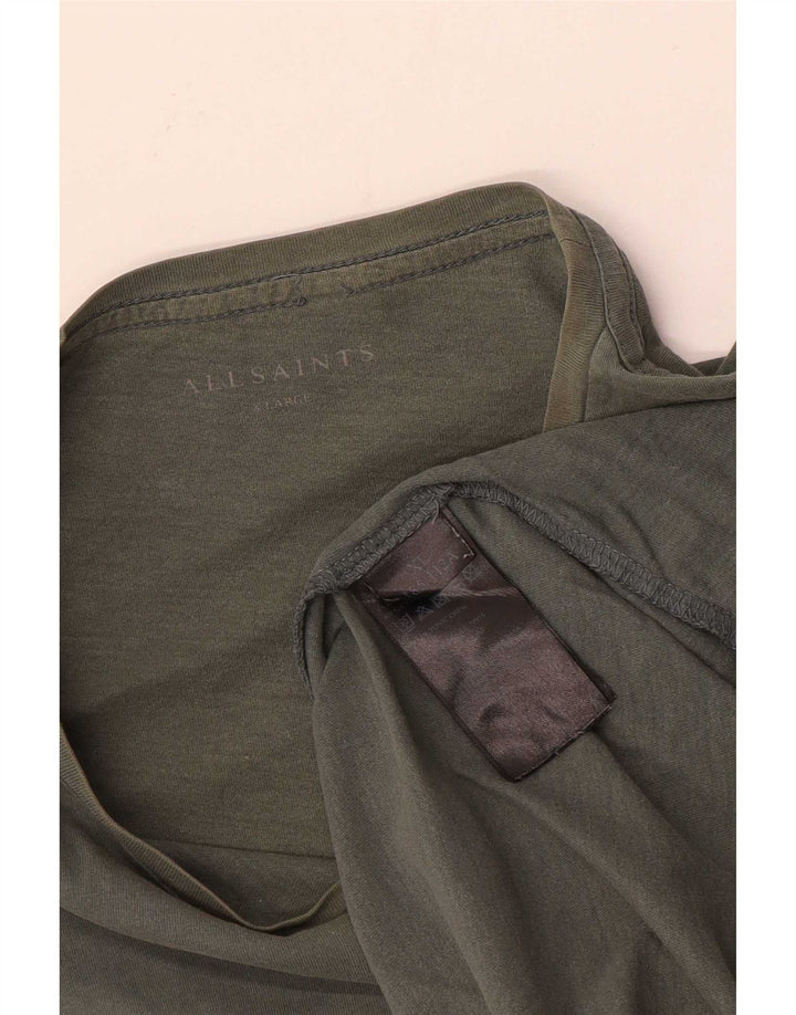 Camiseta All Saints Hombre Top XL Algodón Verde