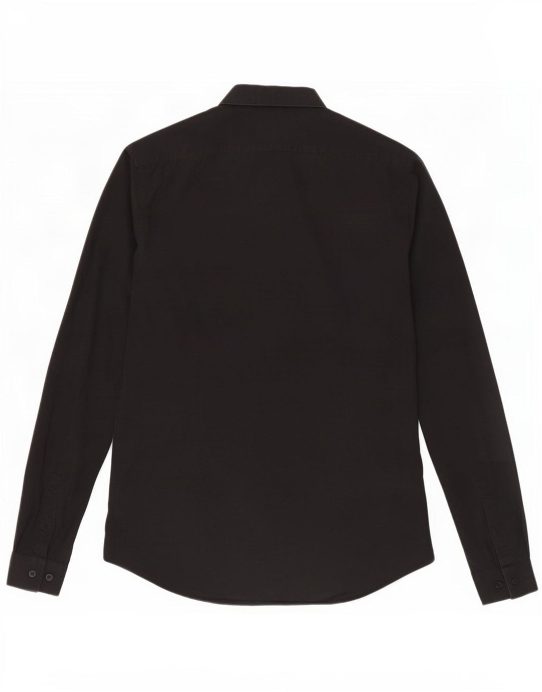 Calvin Klein Camisa Extra Slim Fit para Hombre Talla 38 15 Mediano Negro
