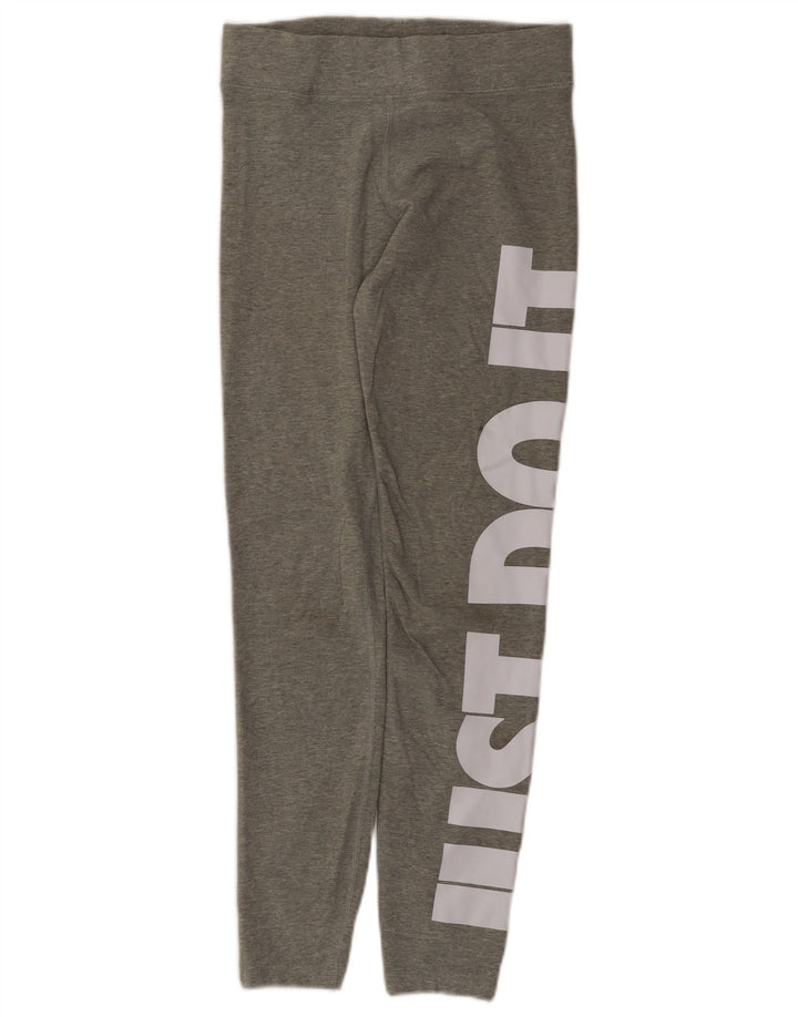 Nike Leggings gráficos para mujer UK 42 Algodón gris medio