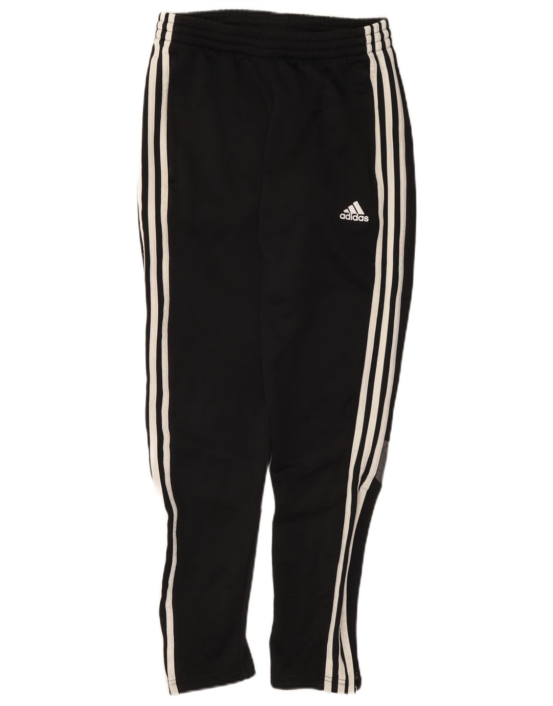 ADIDAS Hombre Climalite Chándal Pantalones Pequeños Negro Colorblock Poliéster