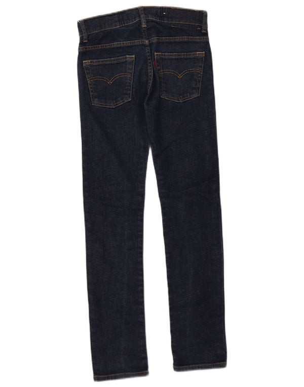 Levi's Vaqueros pitillo 510 para niña 9-10 años W23 L27 Azul marino Algodón