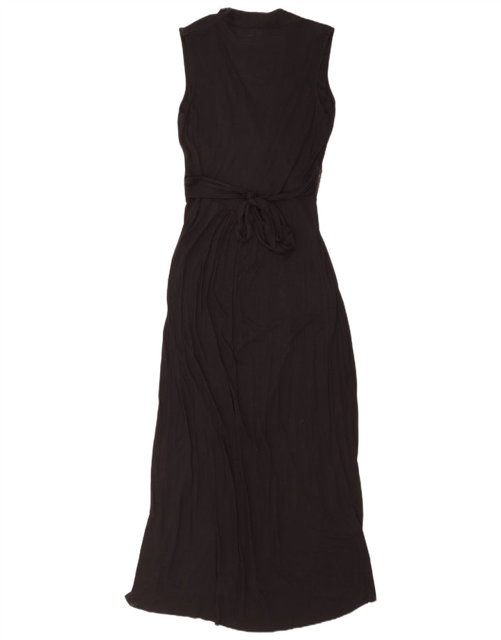 Monsoon Vestido largo sin mangas para mujer, talla 44, talla M, color negro