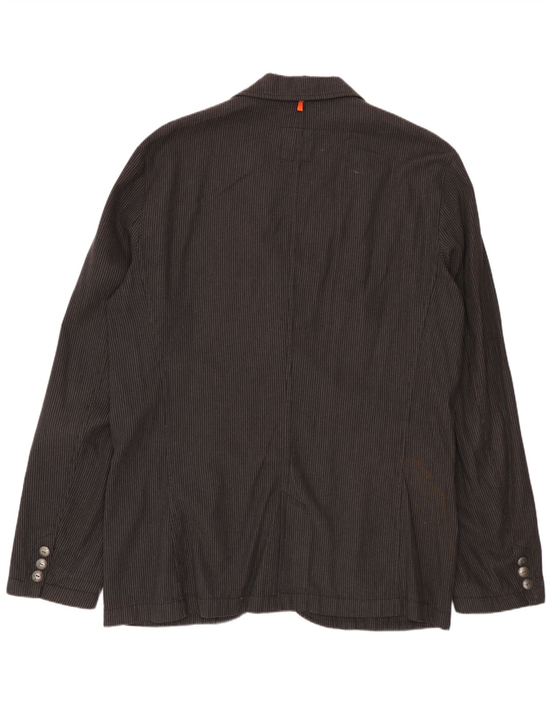 HUGO BOSS Chaqueta tipo blazer de 2 botones para hombre UK 42 XL Gris a rayas