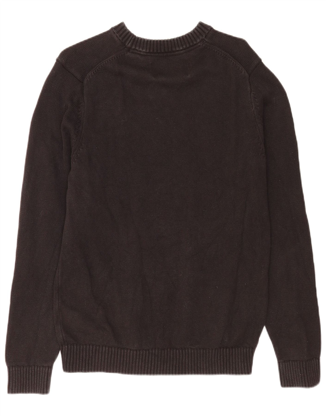 Calvin Klein Jeans Hombre Cuello Redondo Jersey Suéter Medio Negro Clásico