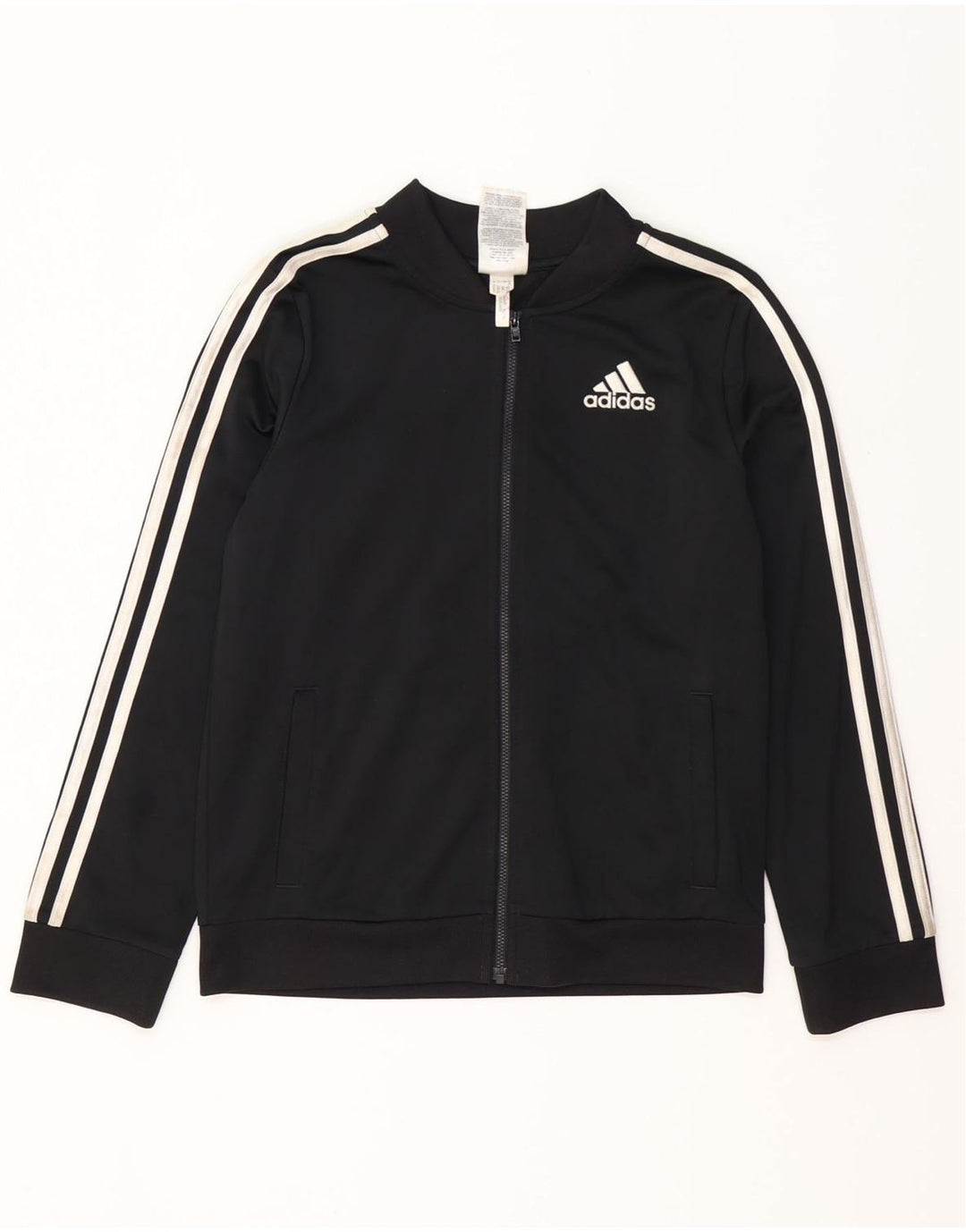 ADIDAS Chaqueta Chándal Niño 15-16 Años XL Negro Poliéster