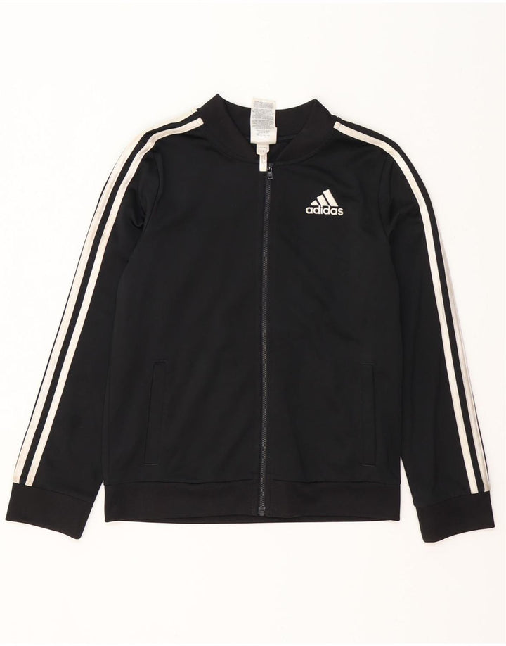 ADIDAS Chaqueta Chándal Niño 15-16 Años XL Negro Poliéster