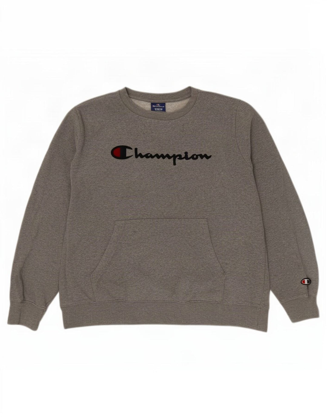 Champion Sudadera Gráfica Jumper Gris Medio Moteado
