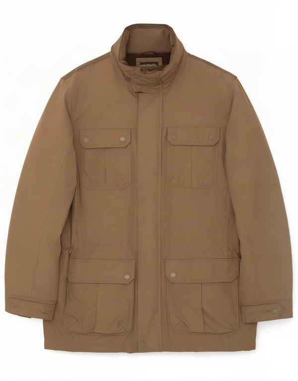 Chaqueta utilitaria con capucha para hombre Geox UK 44 2XL Beige