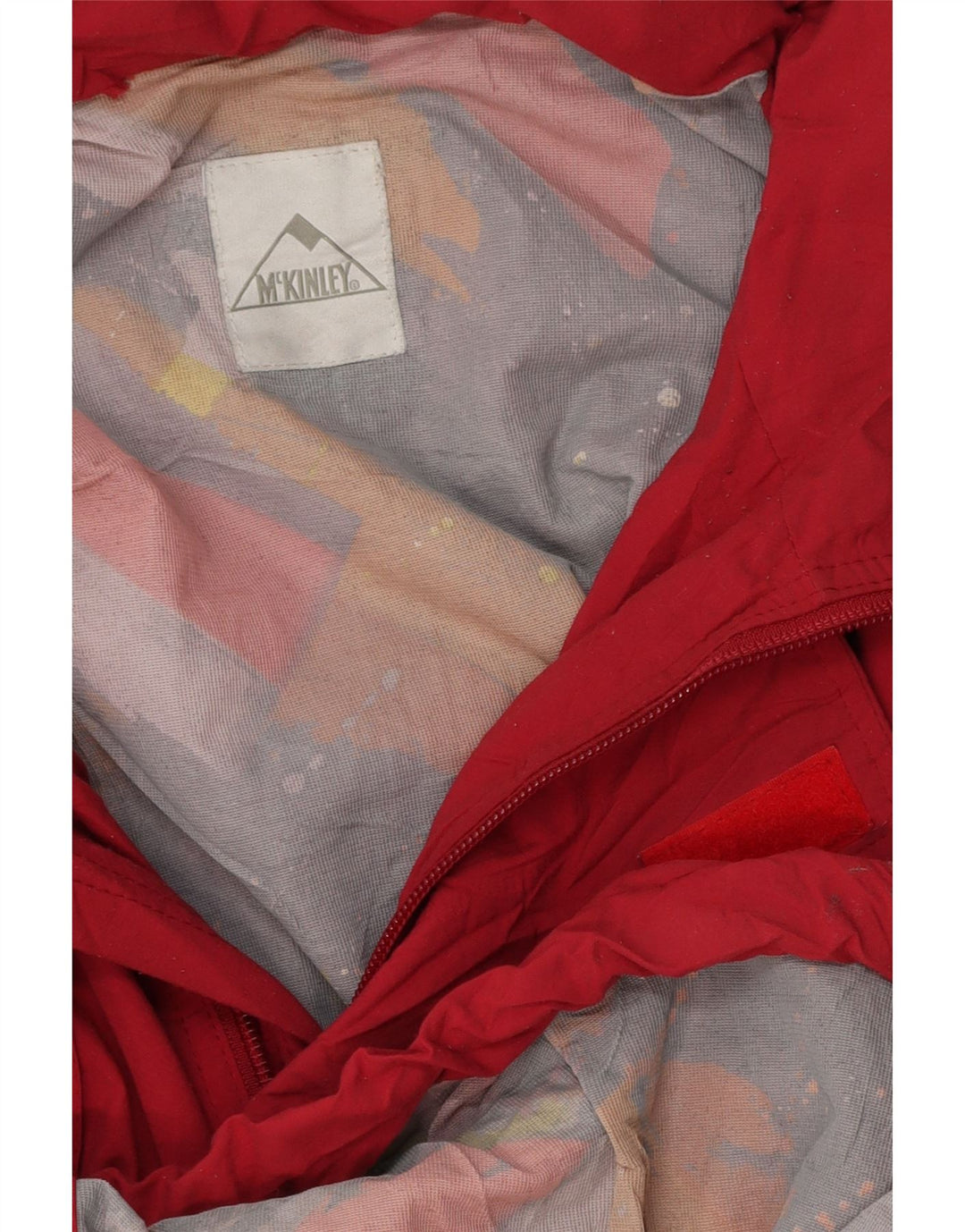 MC KINLEY Chaqueta cortavientos para hombre UK 42 XL Rojo