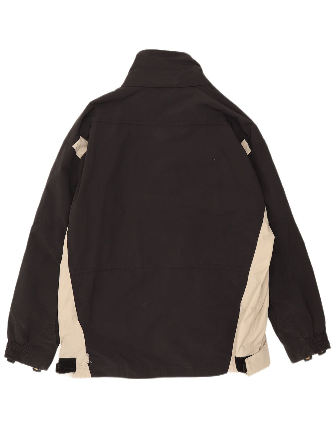 Kappa Chaqueta de esquí para hombre UK 40 Large Black Colourblock Poliamida