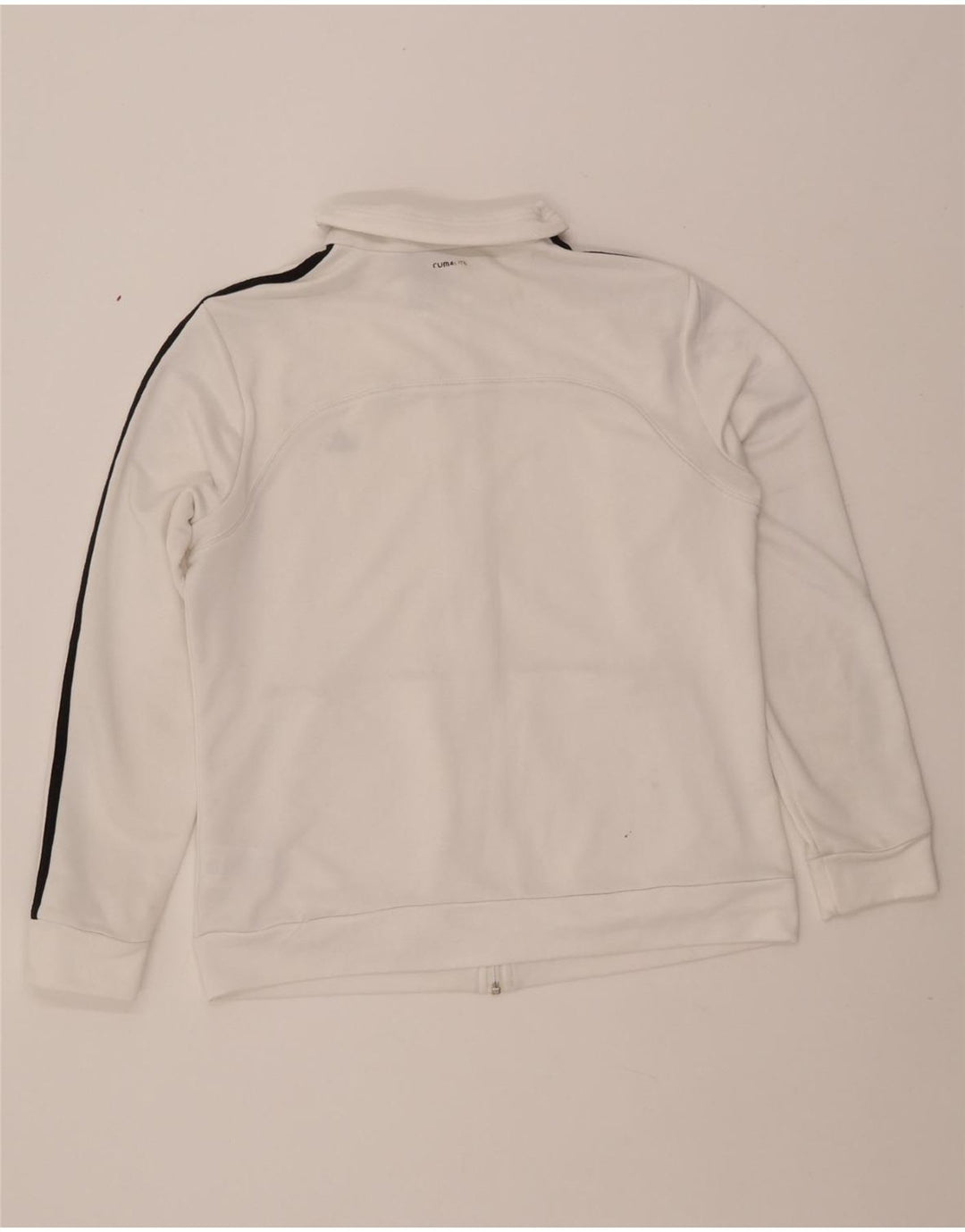 ADIDAS Mujer Climalite Chándal Top Chaqueta Reino Unido 16/18 Grande Blanco