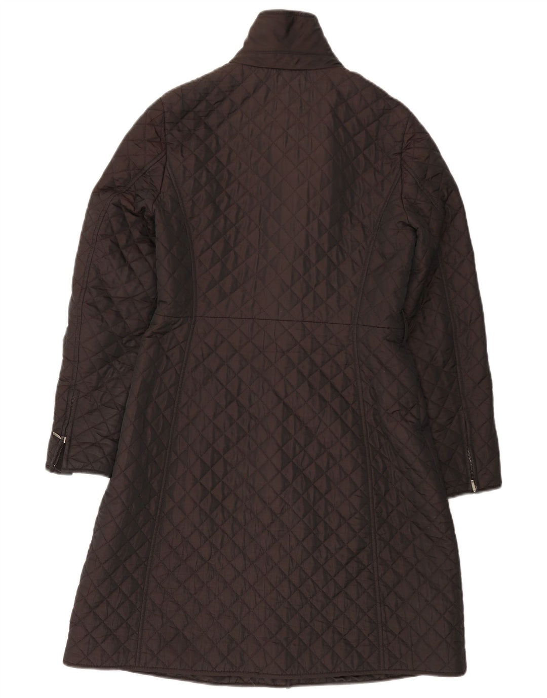 HOBBS Abrigo acolchado para mujer UK 10 Small Marrón Poliamida