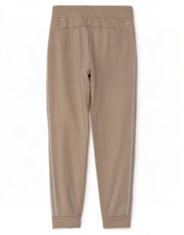 Adidas Hombre Pantalones De Chándal Joggers Small Beige Algodón