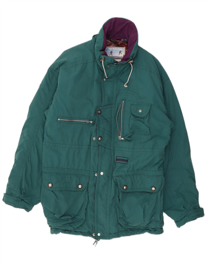 Chaqueta de esquí con capucha para hombre Tenson UK 42 XL Verde