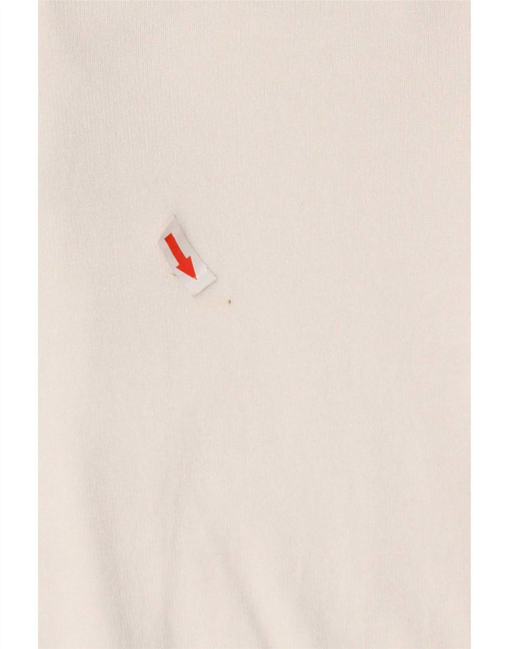 Marks & Spencer - Cárdigan corto para mujer, talla M, viscosa blanca