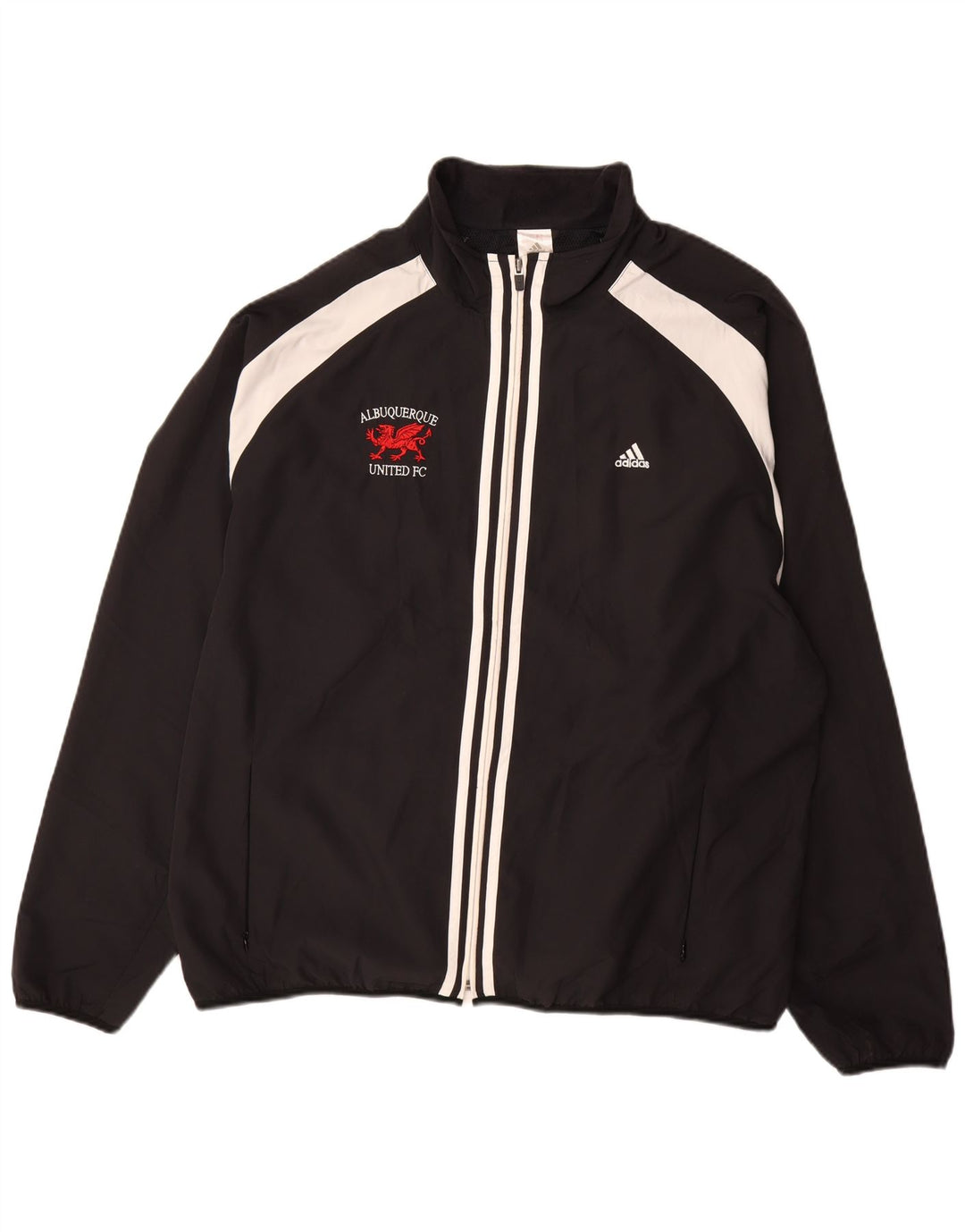 ADIDAS Mens Albuquerque United FC Chándal Top Chaqueta XL Negro