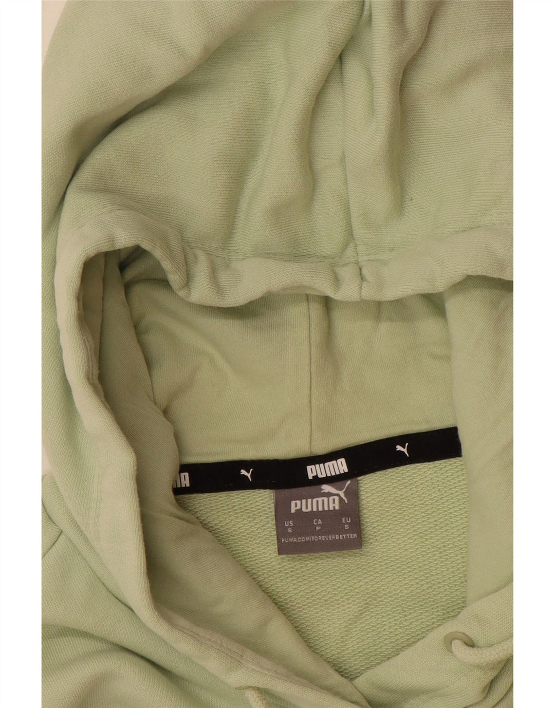 PUMA Sudadera con capucha para mujer UK 10 Small Green