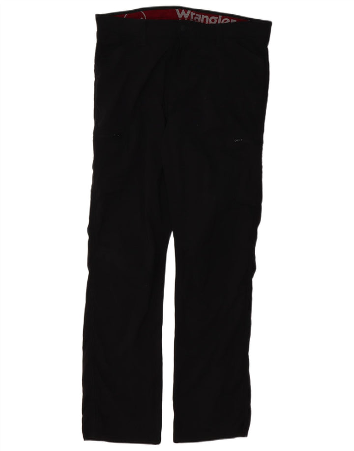 WRANGLER Pantalones cargo rectos para hombre W36 L32 Negro
