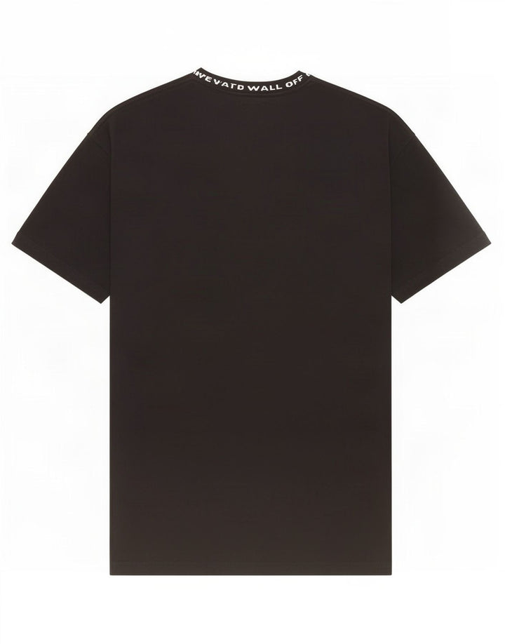 Vans - Camiseta gráfica para hombre, talla grande, algodón negro