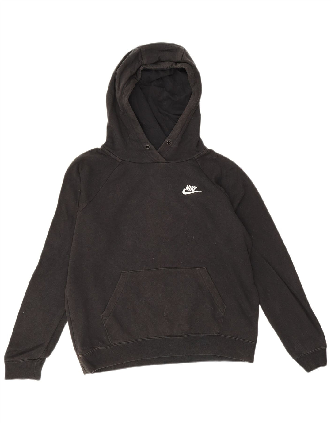 Nike - Sudadera con capucha para hombre, talla pequeña, algodón negro
