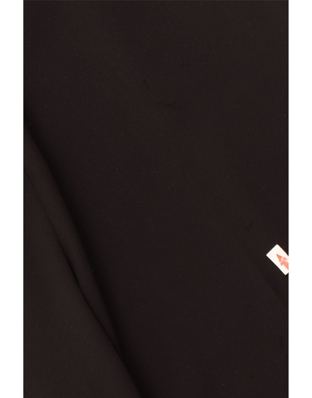 Zara Mujer Pantalón Chino De Pierna Ancha Mediano W28 L29 Poliéster Negro