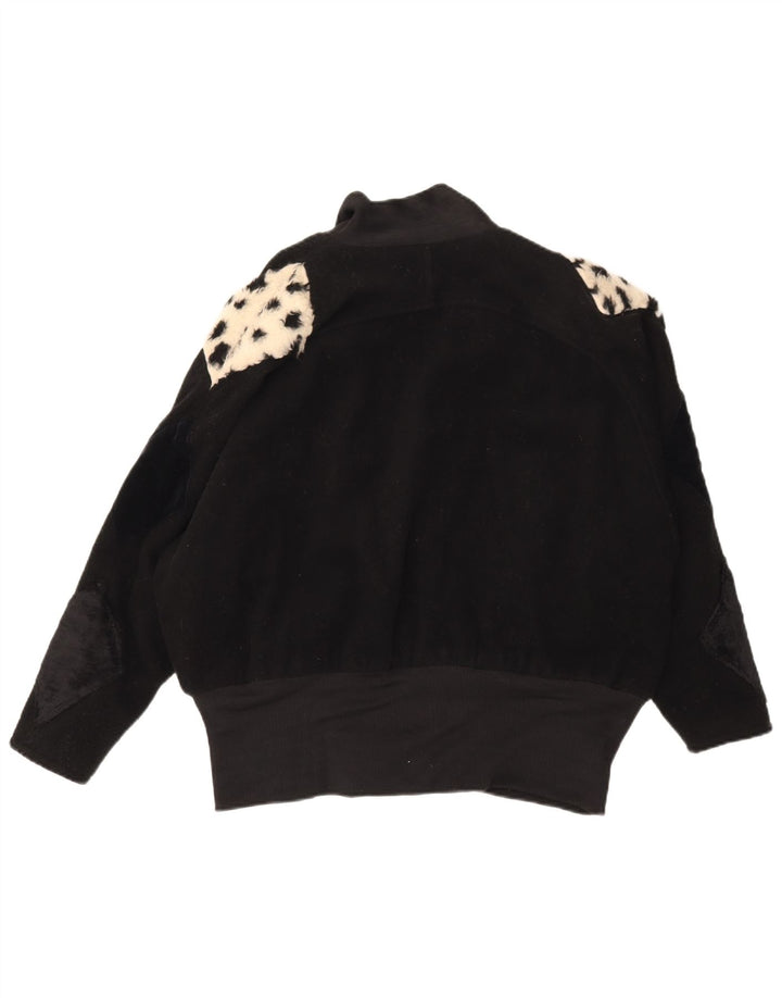 Abrigo vintage de gran tamaño para mujer it 44 Medium Black