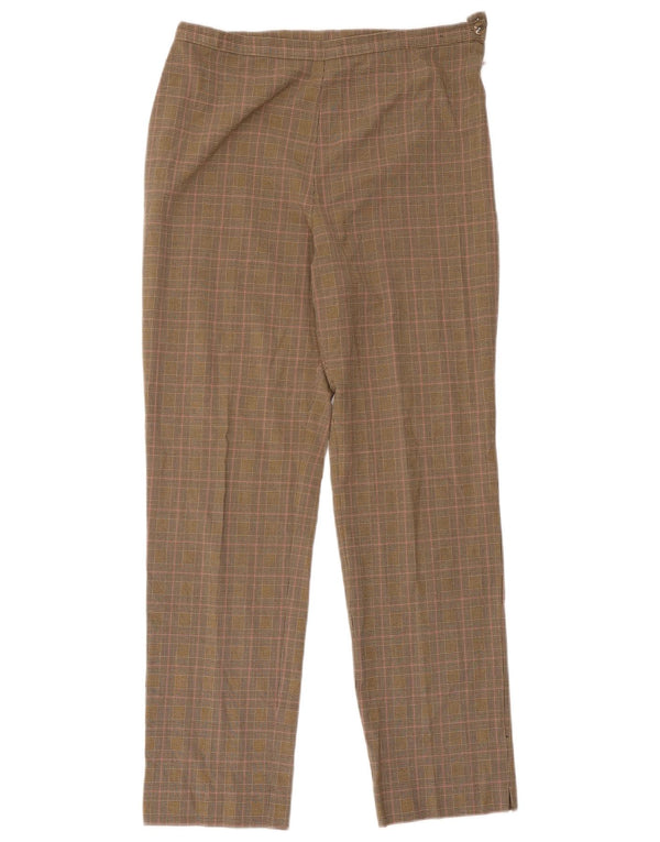 Marks & Spencer Pantalones Casuales para Mujer UK 40 Large W34 L29 Marrón