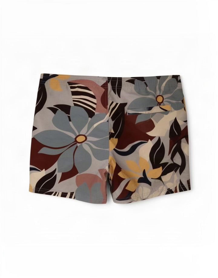 Bañador Reiss Hombre Mediano Poliéster Floral Multicolor