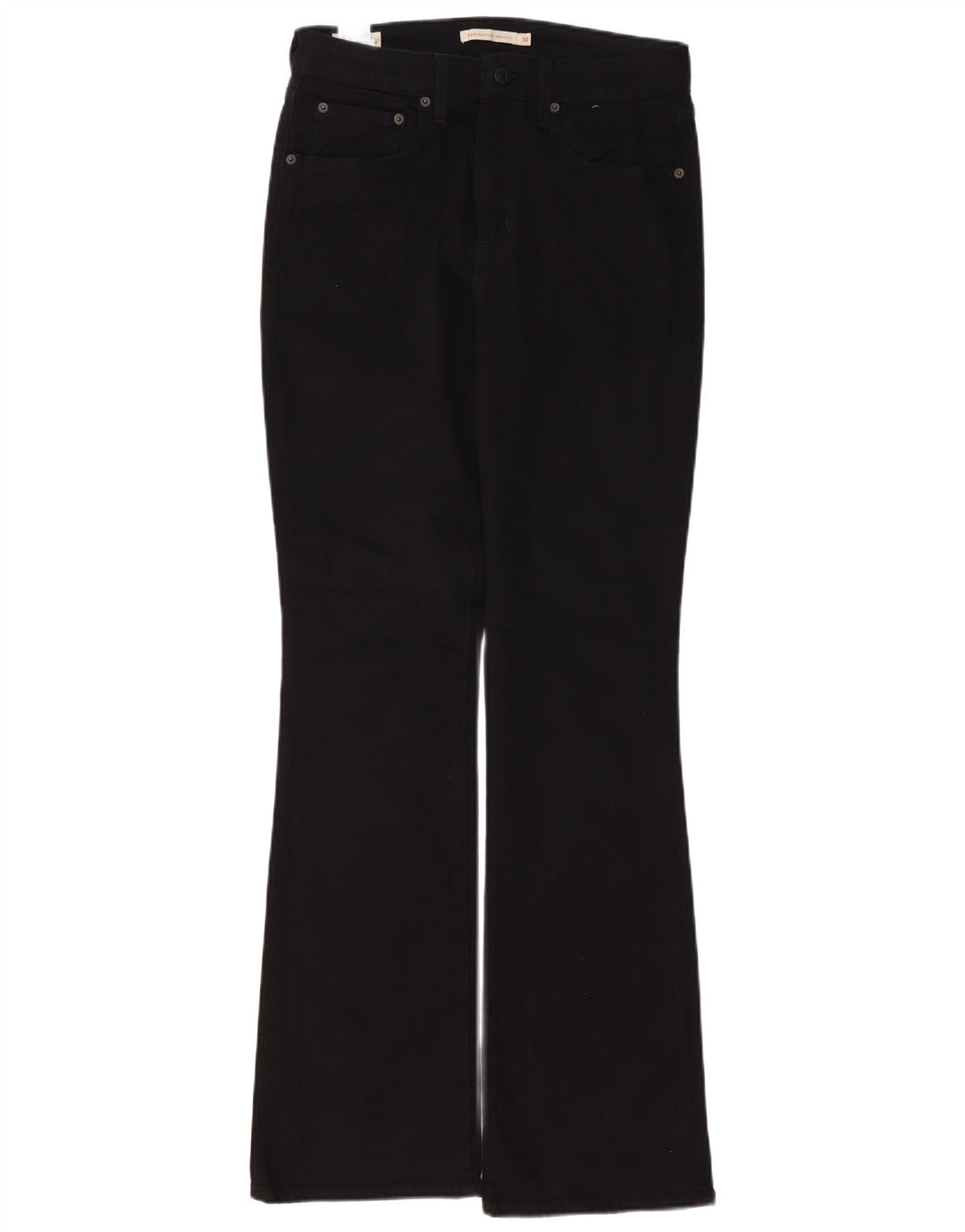 LEVI'S Jeans 725 de tiro alto con corte tipo bota para mujer W30 L32 Algodón negro