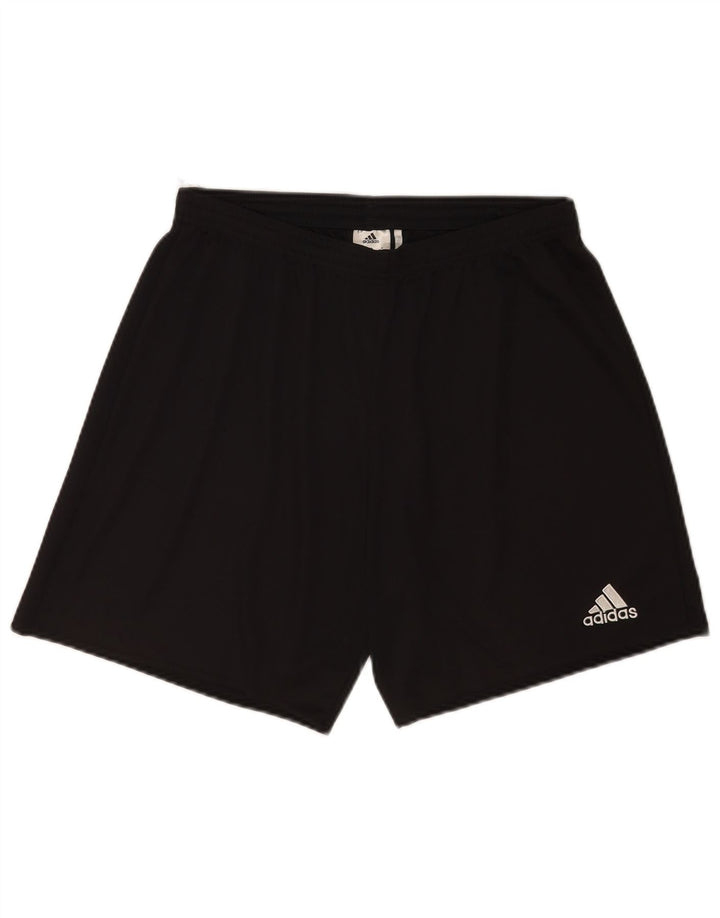 Adidas Mens Climalite Sport Shorts Grande Negro Poliéster