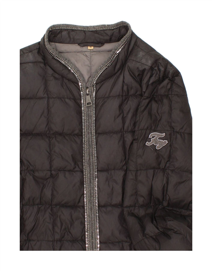 FAY Womens Padded Jacket UK 14 Medium Black Polyamide Vintage Fay and Second-Hand Fay from Messina Hembry 