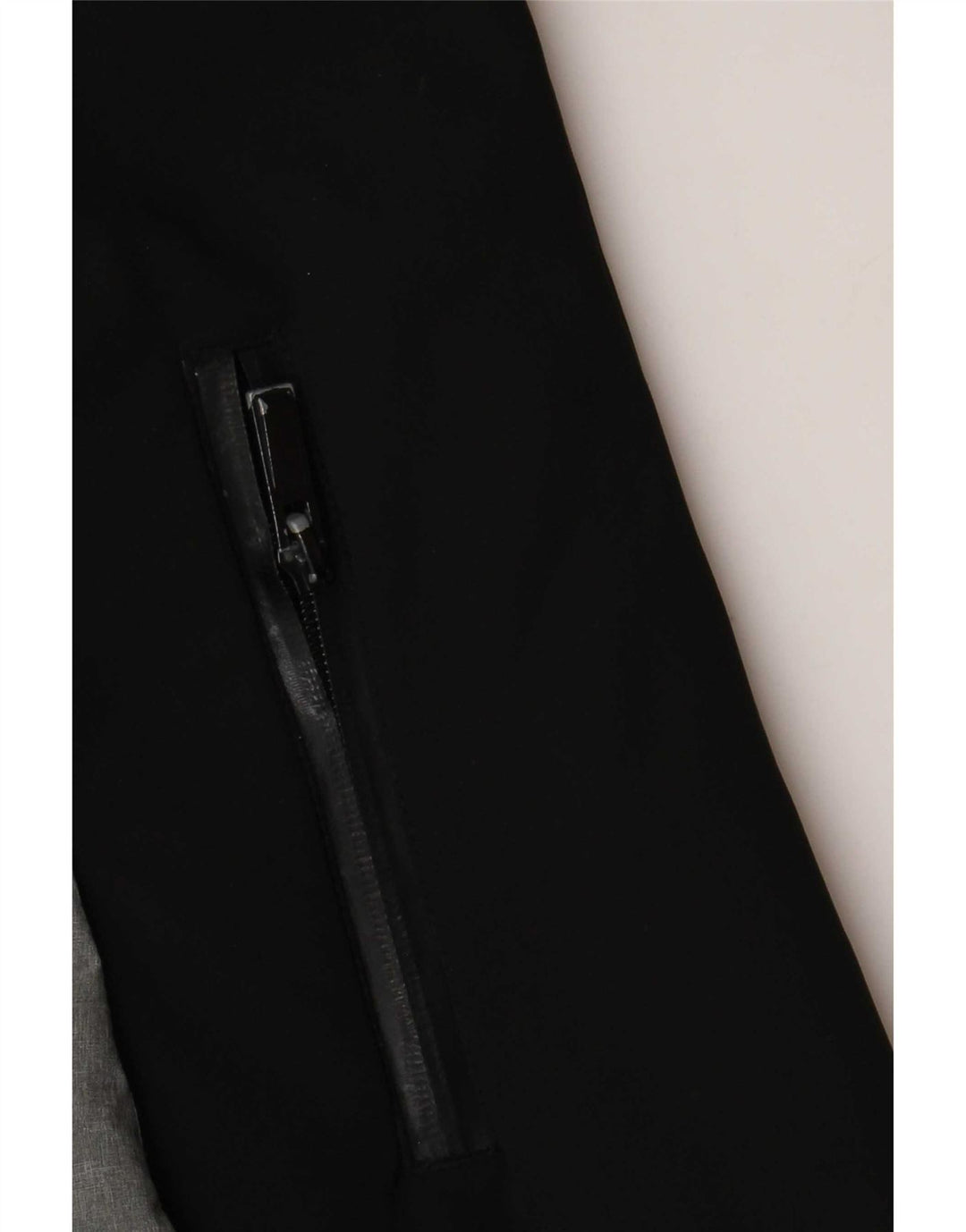 Kappa Mujer Abrigo Acolchado Con Capucha UK 40 Small Gris Colorblock