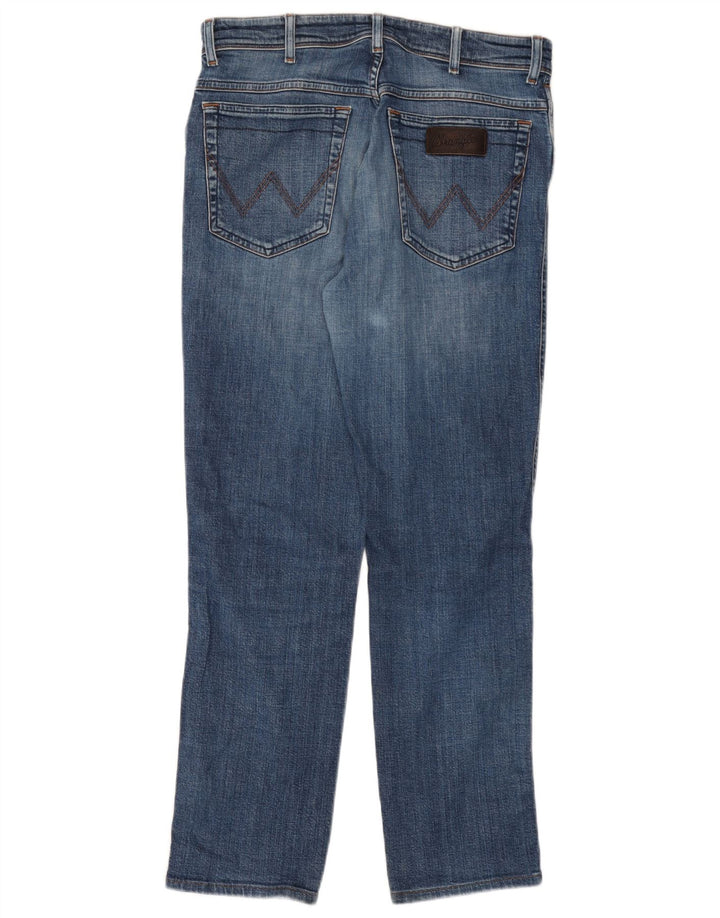 WRANGLER Vaqueros rectos Texas para hombre W32 L30 Algodón azul