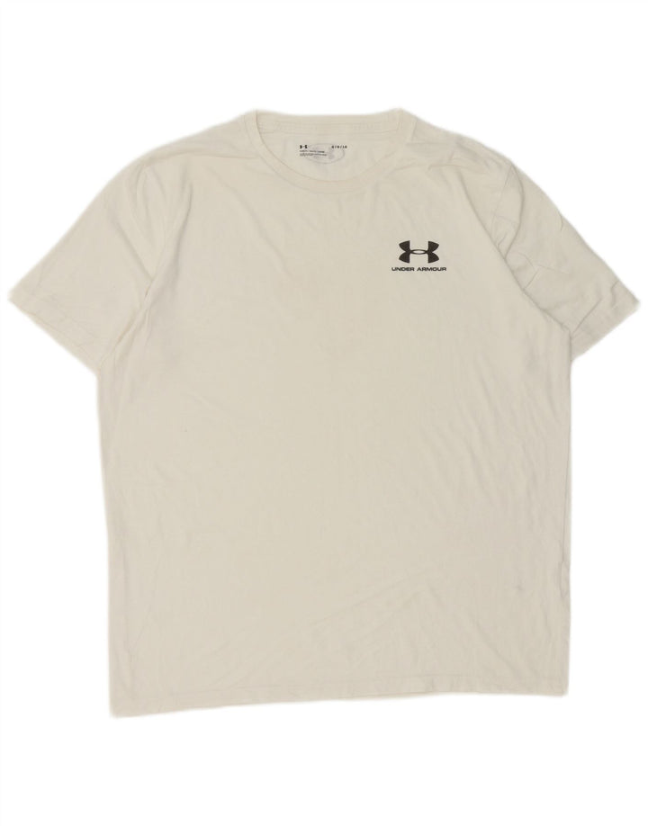 Under Armour - Camiseta para hombre, talla grande, color blanco