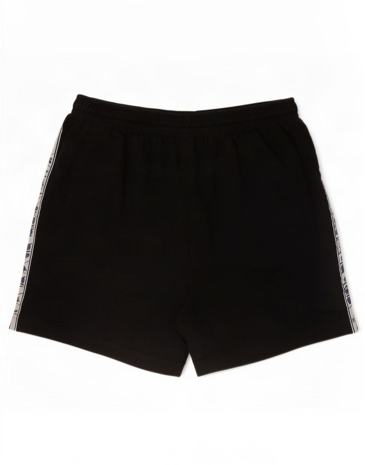 Diadora Hombre Shorts Deportivos Gráficos Poliéster Color Block Mediano Negro